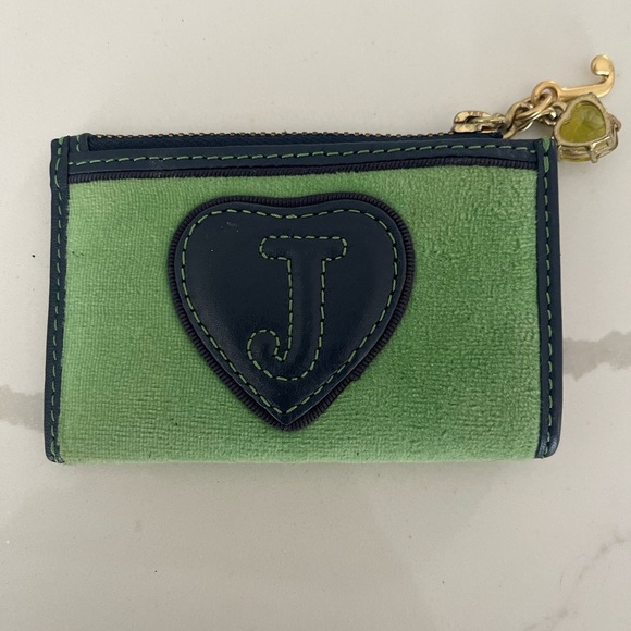 Vintage Juicy Couture Green/Blue Coin Purse - Picture 2 of 4